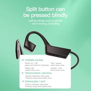 Headset,5.0 Headset Waterproof Cometx Simbae Bone Conduction Bt