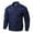 Dark Blue, variant on Wancir Men's Windproof Bomber Jacket Lightweight Windbreaker Outdoor Golf Fashion Coat