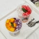 thumbnail image 5 of Yuarrent 50 Uds. De tazas de embalaje para té de la leche helado, recipientes para comida de frutas, 500ML, cuencos transparentes para postres, Bar de Juegos de servir café y té Con Tapas y Papel Yuarrent HA066970-02, 5 of 6