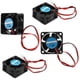 thumbnail image 3 of 4pcs Ventilador de Enfriamiento de la impresora 3d de 2.4W, Accesorios de Enformora 3d de 24 V de Viento Fuerte, Bajo Consumo para PC de Ensora 3d, 3 of 7