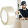 thumbnail image 3 of 6PCS Clear Packing Tape 2.88 inch X 110 Yards Per Roll, 2 mil Thick, Heavy Duct Wide Carton Packaging Tape Box Tape for Shipping Moving Sealing Mailing Office Storage, 3 of 6