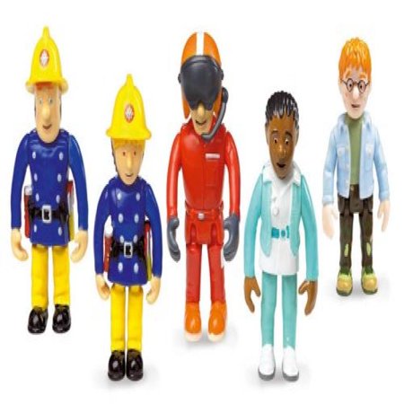 UPC 698887004909 product image for Fireman Sam Set of 5 Articulated Figures | upcitemdb.com