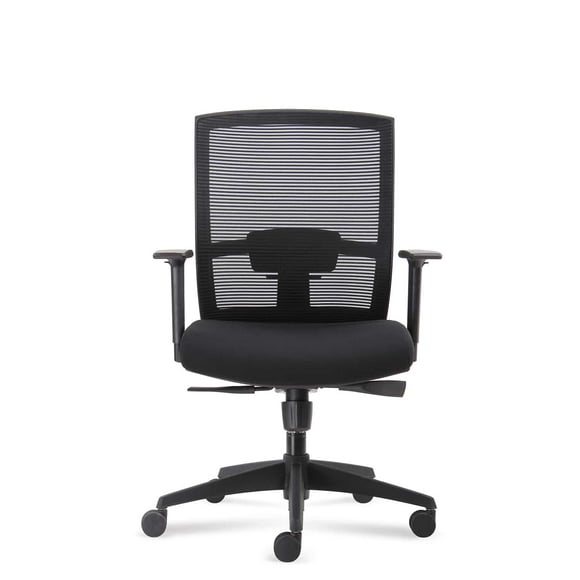 Silla Ergonómica Oficina Soporte Lumbar Ajustable Taylor Negro