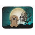 thumbnail image 1 of Carolines Treasures BB2292RUG Halloween Scary Pekingnese Tan Machine Washable Memory Foam Mat, 1 of 4