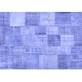 thumbnail image 1 of Ahgly Company Indoor Rectangle Patchwork Blue Transitional Area Rugs, 3' x 5', 1 of 4