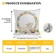 thumbnail image 2 of Uuiauoio Easter Bunny Rabbit Pillow Case Colorful Bunny Throw Pillow Cover Spring Holiday Decorative Throw Pillow Easter Pillowcase Square Cushion Cover for Couch, 2 of 6