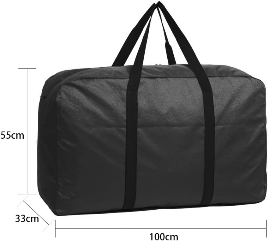 Heavy Duty Waterproof 145L Large Storage Zip Bag For Clothes Bedding Moving Home 