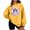 Yellow, variant on Feancey Merry Christmas Sweatshirt Women Novelty Gnome Printed Pullover Tops Drop Shoulder Long Sleeve Crewneck Sweatshirts Fashion Gift Ideas Coffee S