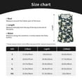thumbnail image 4 of Uemuo Lilies Flowers Pattern Workout Tank Tops for Women Breathable Moisture-wicking tank top Sleeveless Running Loose Fit Yoga Tops Active Shirts Sports Gym Exercise, 4 of 9