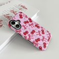 thumbnail image 2 of Branple Funda Compatible Con Iphone 16 Plus, Diseño De Lazo De Cerezo Rosa Con Tpu Suave Y Delgado A Prueba De Golpes Y Cubierta Protectora De Pc Dura Para Mujer Diseñada Para Iphone 16 Plus, Funda Es, 2 of 5