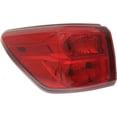 thumbnail image 2 of Debrroce Outer Driver Side Red Lens with Bulb Turn Signal Lamp Assembly Tail Light for Nissan for Pathfinder 2017-2019, 2 of 10