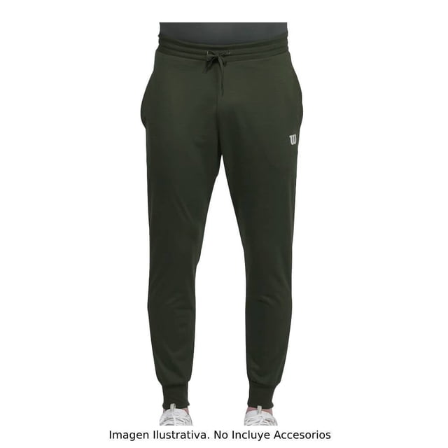 Pantalón Wilson para Hombre, Deportivo Básico Verde Talla 2EG