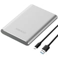 thumbnail image 1 of Disco duro externo portátil HWAYO 1TB USB 3.1 tipo C, 1 of 9