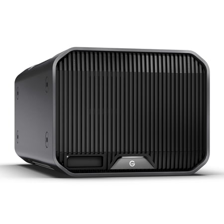 SanDisk Professional G-Raid Project 2 Enterprise-Class Desktop Hard Drive with Thunderbolt 3 Interface, Pro-Blade SSD Mag Slot, 480MBPS Read and Write Speed (16TB, Space Gray)