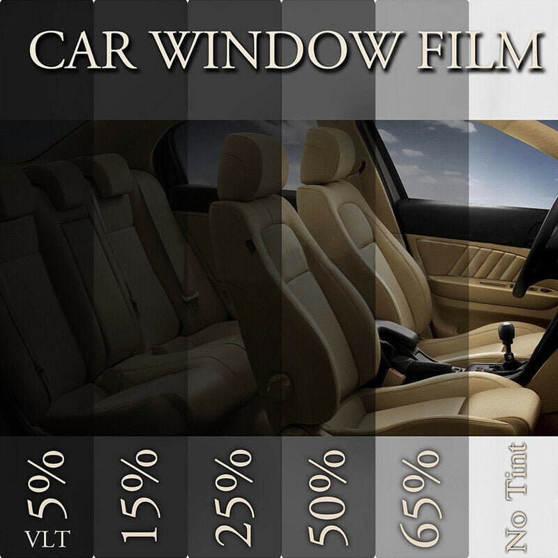 Black 15%VLT Window Tint Film House/Car Window 99.99%UV Proof sunShade  HOHOFILM