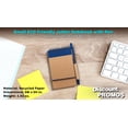 thumbnail image 4 of 10 ECO Jotters with Pen Set - Recycled Paper, 3 x 5 inches, Minimalist, Handy - Blue, 4 of 5