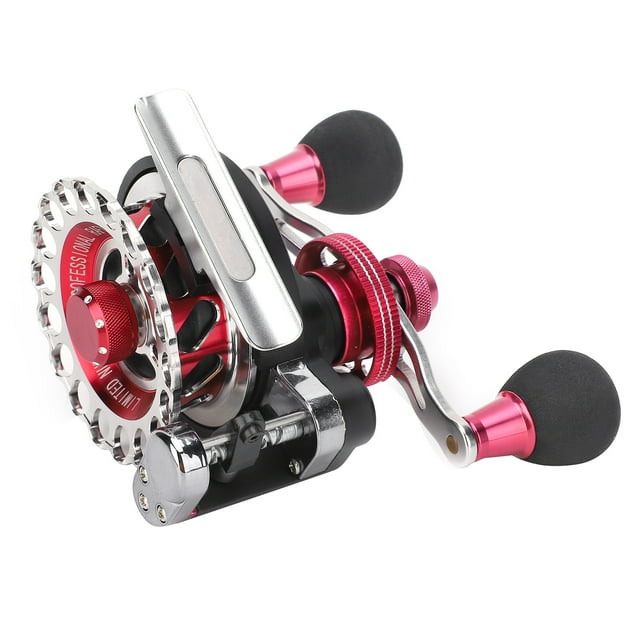 Carretes De Pesca, Tecnología CNC De aleación De Aluminio, Fuerte Resistencia Al Impacto 10+1 BB 2.6:1 Rueda De Balsa De Pesca Con Relación De Engranaje, Adecuado Para Pesca