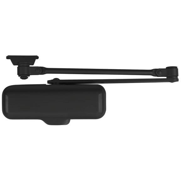 Brinks BC4010 Hydraulic Door Closer, Steel, Black