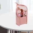thumbnail image 1 of Bolsa de almacenamiento Salvador cepillo de maquillaje plegable rosado, 1 of 9