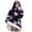 B-Multicolour, variant on NIEWTR Toddler Kids Boys Girls Flannel Robes Soft Warm Hooded Bathrobes Baby Fall Winter Printed Sleepwear with Belt for Unisex Size 2-13T(B-Multicolour,7-16 Years)