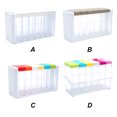 thumbnail image 4 of Workhe Ensemble de 6 Pcs Boîte à Condiments en Plastique Transparent Bouteille d'Épices Bouteille d'Assaisonnement Contenant de Rangement pour Épices Pots Pots, 4 of 9