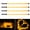 Amber, variant on 12V LED Underglow Lights for Motorcycle & Golf Cart - 4 Pcs Waterproof Neon Strips, Footwell Accent Lighting Kit for ATV, UTV, Scooter - Perfect for Night Riding