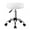 White, variant on Black Classic Swivel Stool with Wheel for Salon Work Home SPA Shop Height-Adjustable and Cost-Effective Rolling Stool Chair Small