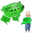 thumbnail image 1 of Funny Inflatable For Frog With Flashing Light Toddler Kids Children Animal Blow Up Decoration, 1 of 1