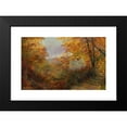 thumbnail image 2 of John Atkinson Grimshaw 14x11 Black Modern Framed Museum Art Print Titled - A House in a Clearing (1870), 2 of 5