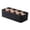 A, variant on chaungfeng Black Desktop Organizer, Bamboo Remote Control Holder Cosmetic Storage Basket, Desk Storage Box Pencil Pen Holder Caddy for Office Home Bedside Nightstand Organization