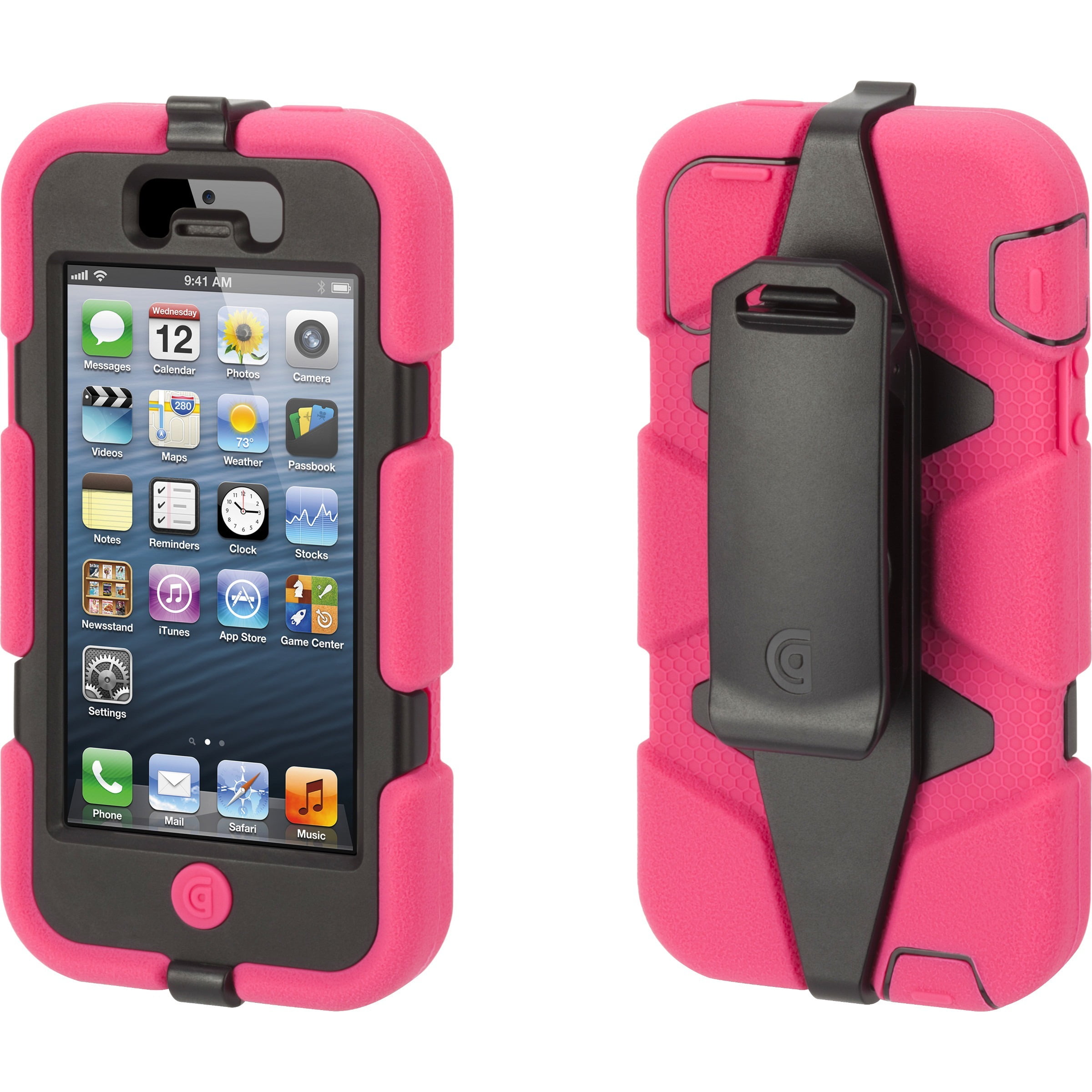 Griffin iPhone 5 Survivor Case, Pink