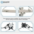 thumbnail image 3 of ECCPP Front Left Driver Side Power Window Regulator with Motor Assembly Replacement fits for 2005-2010 For Dodge Dakota 2006-2008 For Mitsubishi Raider 2011 For Ram Dakota 55359567AA 748-114, 3 of 5