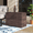 Brown#1, variant on Outdoor Dining Table, Fully Assembled Coffee Table (Brown), Brown Patio Table,Wicker Outdoor Coffee Table, Garden & Outdoor & Patio Furniture Outdoor Tables