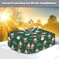 thumbnail image 2 of Housse de Climatiseur Père Noël pour Extérieur, Housse de Remplacement Anti-Poussière pour Remorque de Voyage Toit A/C, Adaptée pour l'Hiver Extérieur RV Housse de Protection A/C, Décoration de Noël, 2 of 7