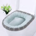 thumbnail image 2 of 4 fundas para asiento de inodoro, suaves y cálidas, universales para mujeres, embarazadas y personas mayores., 2 of 5