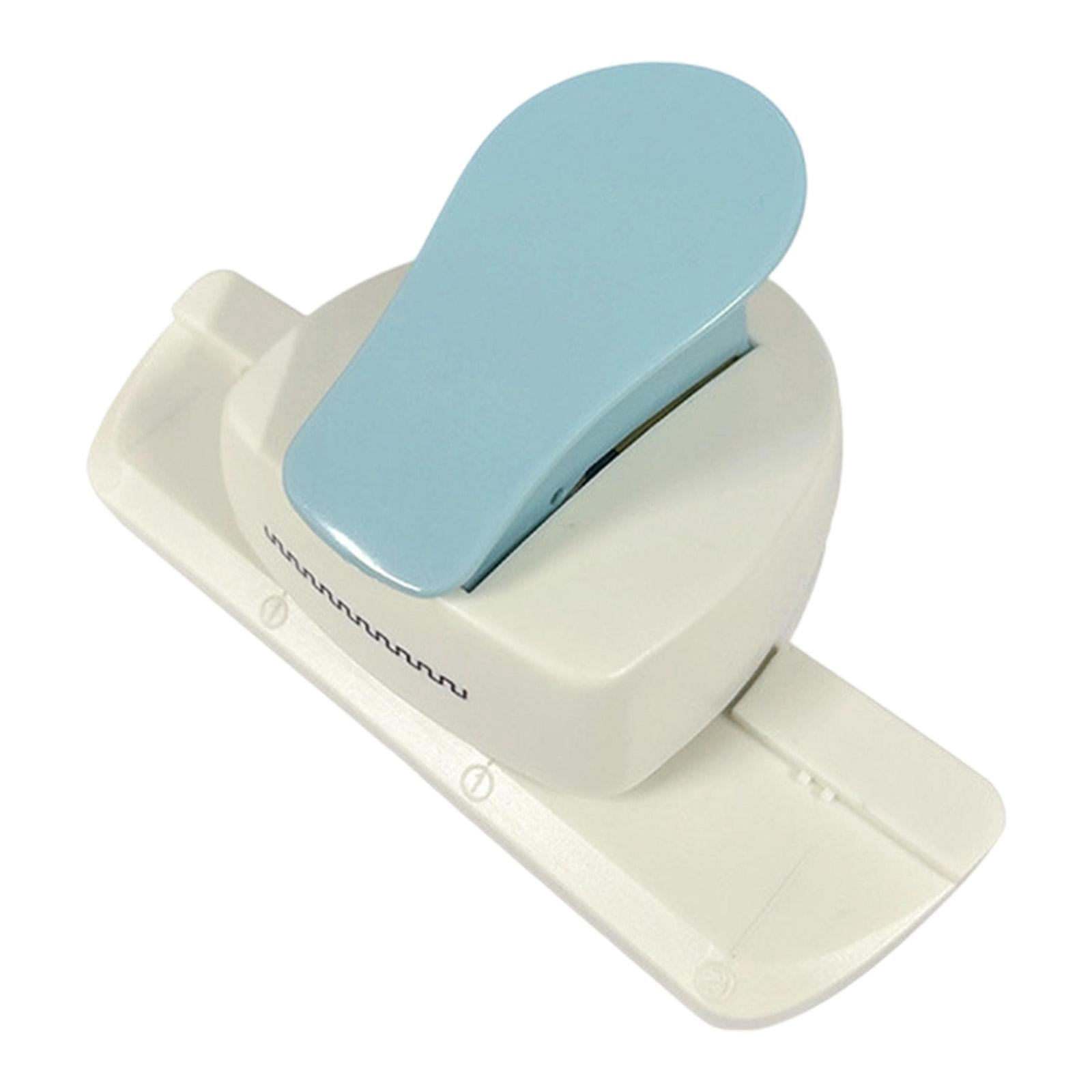 HOMYL Creative Border Punch Office Craft Punch Scrapbook Edge Embossing Punch DIY Card Light Blue