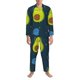 thumbnail image 3 of Balery Avocado in Space Pijama para Hombre de Dos Piezas con Manga Larga, Conjunto de Dormir y Descanso Suave con Bolsillos-XX-Large, 3 of 7