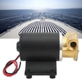 thumbnail image 1 of Sea Water Pump, Self Priming Impeller Bilge Pump 6GPM Sea Water Pump For RV  Boat Bilge Water Discharge, 1 of 8