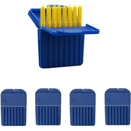 (32 Pcs) Starkey Hear Clear Hearing Aid Wax Guards Filters, Starkey Hearing Aid Replacement Parts Supplies, Ear Cleaning Kit Accessories, Cerumen Schutz Removal & Replacement Tool (4 Box, 32 Filters)