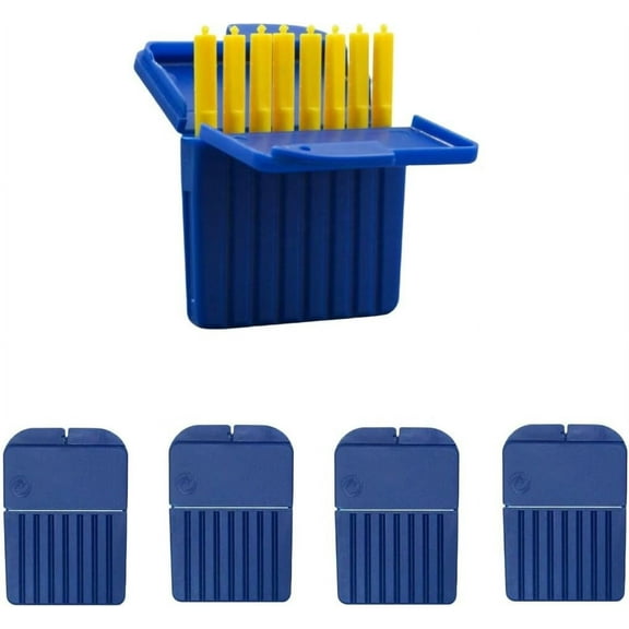 (32 Pcs) Starkey Hear Clear Hearing Aid Wax Guards Filters, Starkey Hearing Aid Replacement Parts Supplies, Ear Cleaning Kit Accessories, Cerumen Schutz Removal & Replacement Tool (4 Box, 32 Filters)