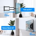 thumbnail image 2 of Soporte de pared MOUNTUP de brazo largo MU0047 para televisores de 26 a 65 pulgadas, 2 of 9