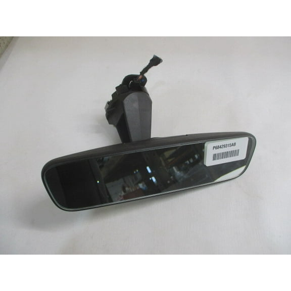 Pre-Owned 2025 Jeep Grand Cherokee Manual Rear View Mirror OEM LKQ - Verify Specific Vehicle Fitment In Description - (Good)
