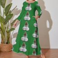 thumbnail image 3 of Gopher Balls Long Sleeved Dress birthday dress for women clothes for women, 3 of 6