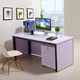thumbnail image 2 of Workflow Modern Office Desk Filing Monitor Meeting Drafting Standing Office Desk Laptop Silla Escritorio High End Furniture HDH My Lux Decor Round, 2 of 6