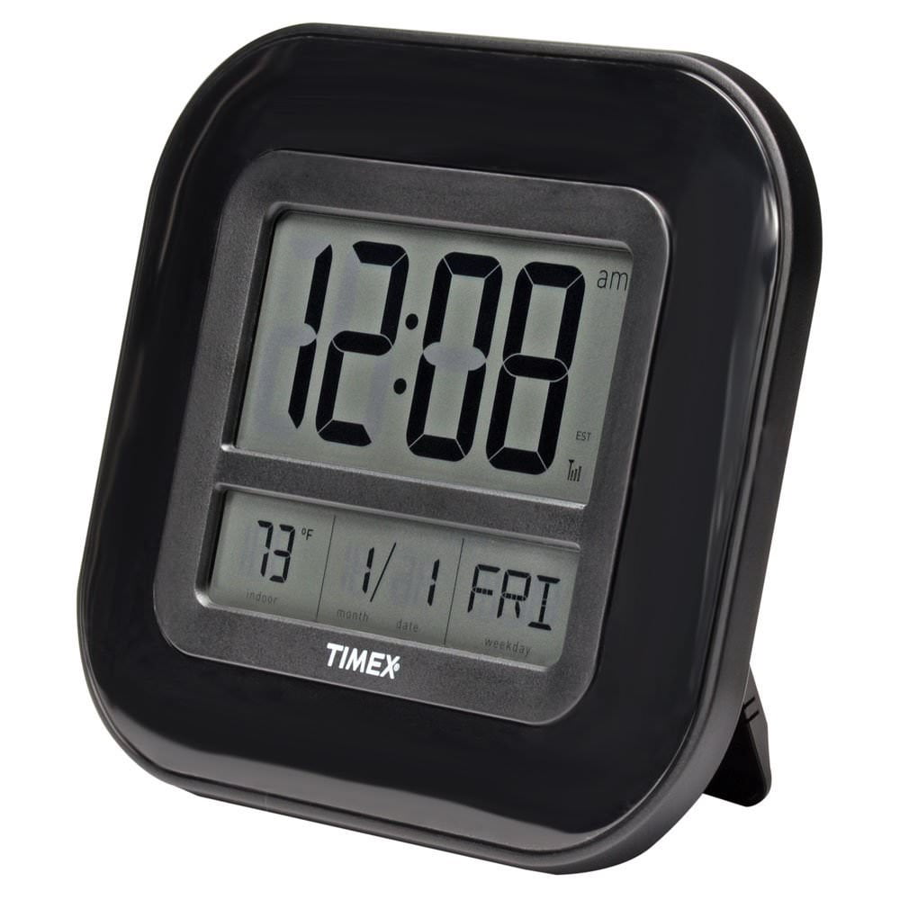 9 Inch Timex Digital Atomic Clock With Temperature And Date