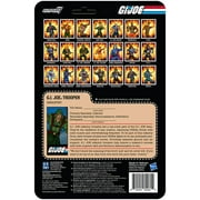 Super7 - G.I. Joe Reaction Wave 4 - Trooper Clean Shaven (Brown)