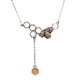 thumbnail image 2 of Collar para mujer, joyería para mujer, joyería para mujer, collar de cristal con forma de panal de abeja, joyería para mujer, regalo, collar de moda, 2 of 4