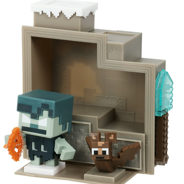Soldes Moose Toys Minecraft Treasure X Caves and Cliffs 2024 au