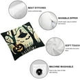 thumbnail image 4 of Halloween Decor Throw Pillow Covers Ghost Pillow Cases Decor Cushion Cover,Decoration Pillowcase for Bedroom Bed Outdoor Couch Sofa, 4 of 5