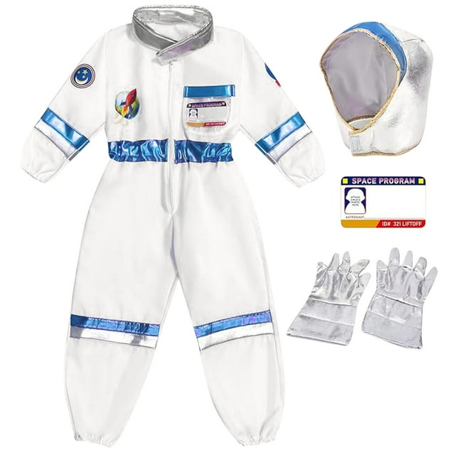 Ensemble de Tenue d'Astronaute pour Garçons, Tenue Spatiale pour Enfants, Déguisement de Fête